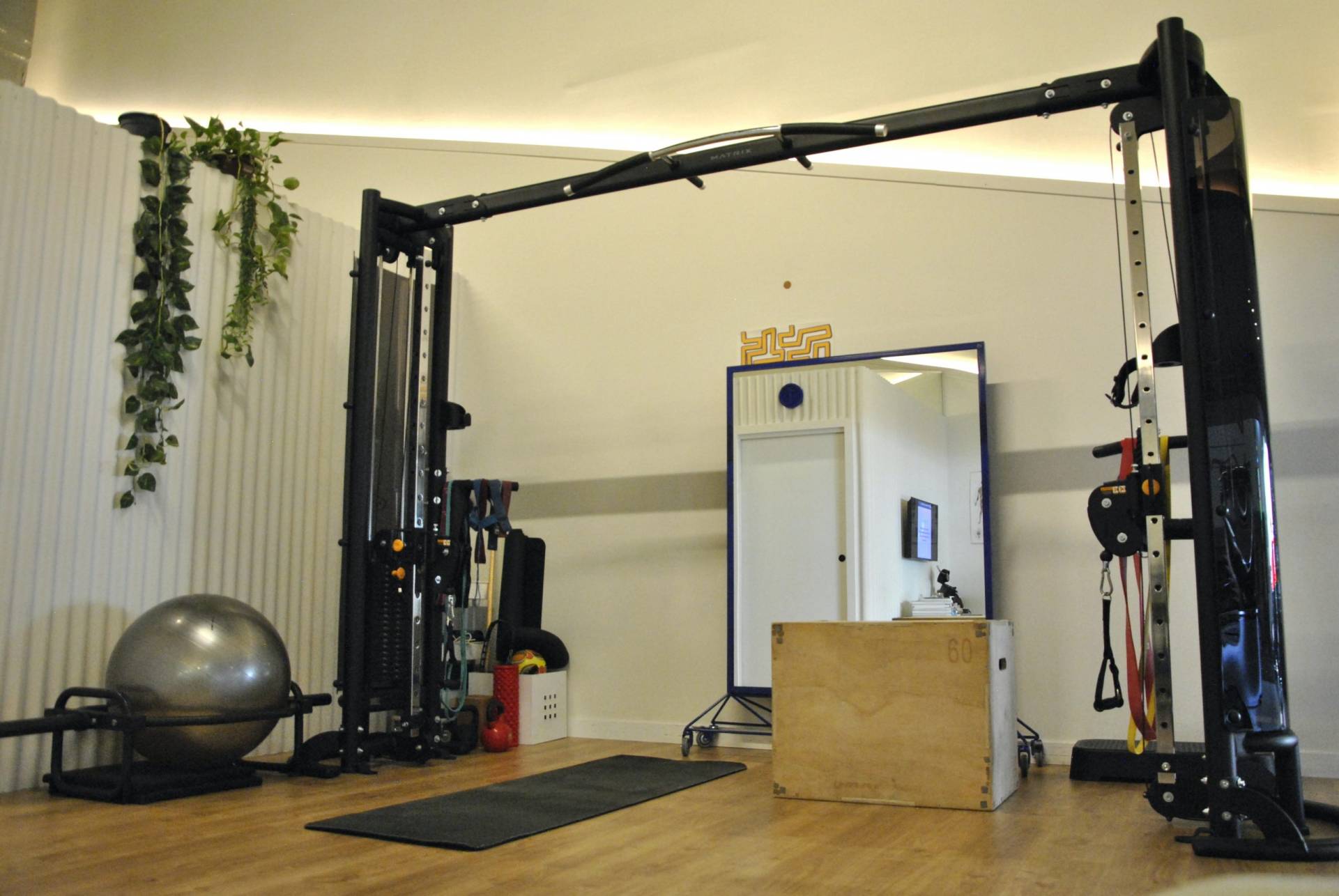 Sala de rehabilitacion gimnasio